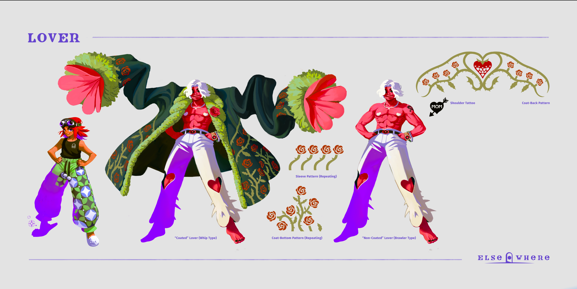 The Lover archetype concept art