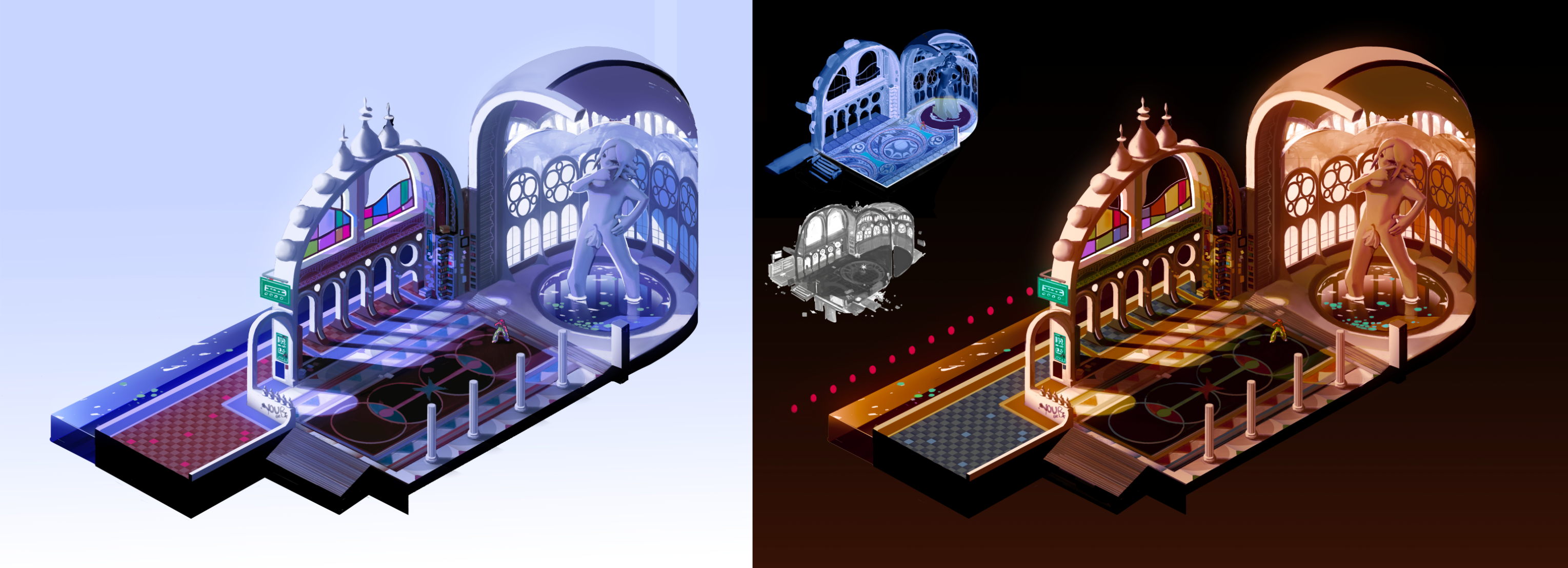 The Memory Palace concept art